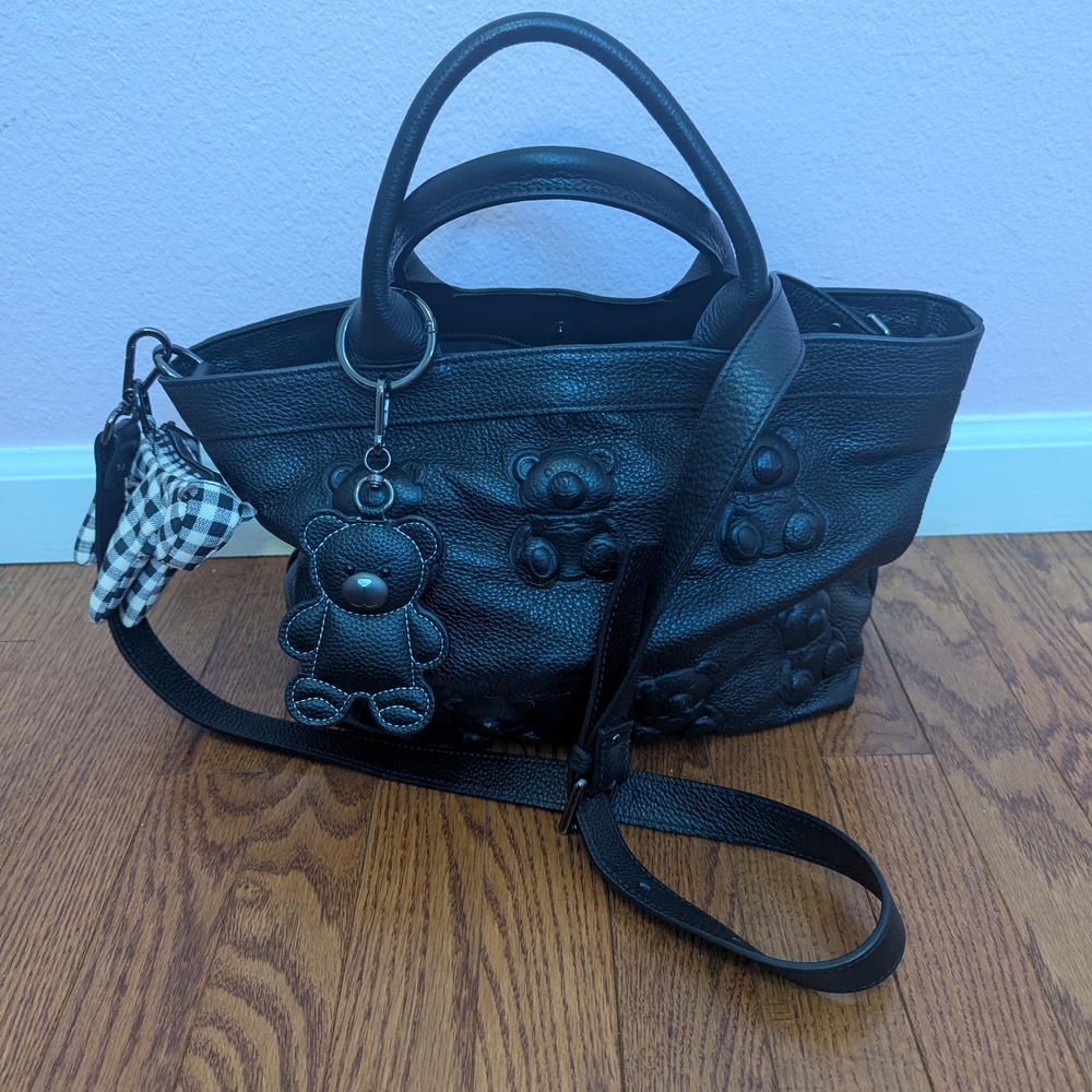 IO Pelle ITALIA Teddy Bear Tote
